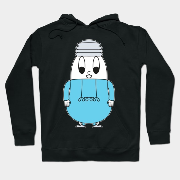 Lightbulb Egg Hoodie by M.-P.-Mueller